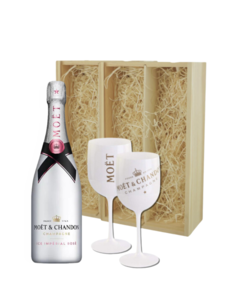 Moët & Chandon Ice Impérial Rosé Gift + 2 Ice Glazen