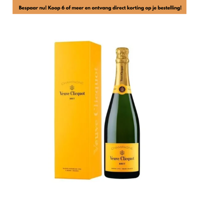 Veuve Clicquot  Brut Eco Box 75CL