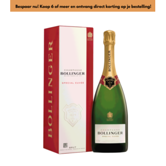 Bollinger Champagne Cuvee Brut 75CL