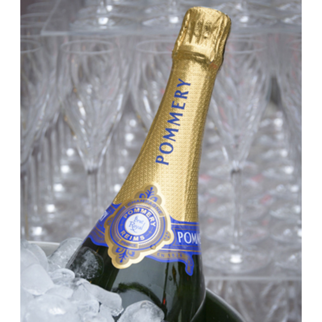 Pommery Brut Royal in houten geschenkkist 75CL