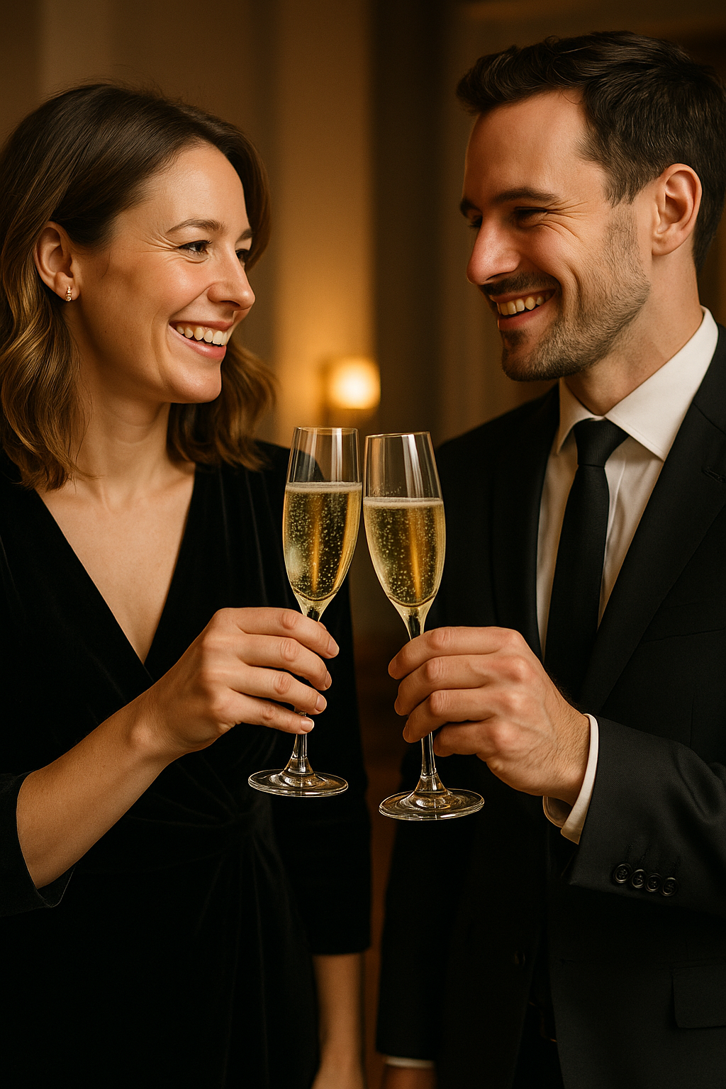 Champagne geschenk voor een nieuwe baan