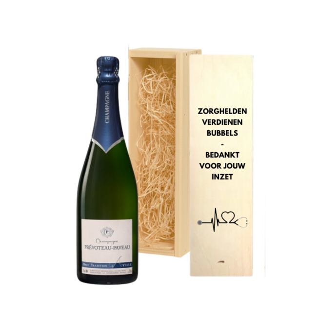 Gepersonaliseerde kist met Prévoteau-Paveau voor De dag van de Zorg