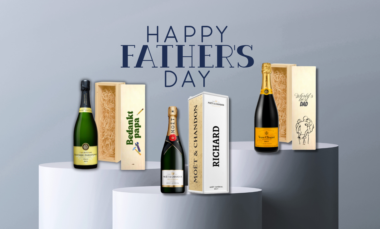 Cheers to Dad: Dit zijn onze 5 favoriete champagnecadeaus voor Vaderdag
