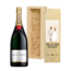 Gepersonaliseerde Magnum kist met Champagne - Huwelijkscadeau