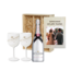Gepersonaliseerde Bruiloftskist met Moët & Chandon Ice en 2 Glazen