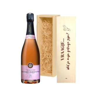 Gauthier-Christophe Gepersonaliseerde Champagne Cadeau voor Getuigen bij de Bruiloft