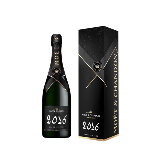 Moët & Chandon Grand Vintage 2016 in Giftbox 75CL
