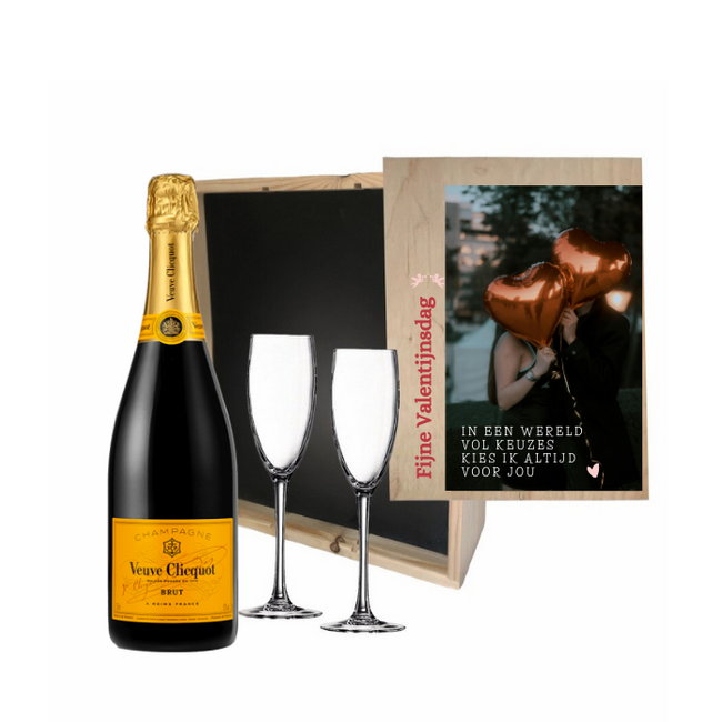 Champagnecadeau – Vier de liefde met Valentijn