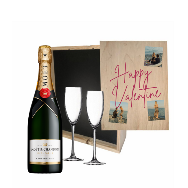 Champagnecadeau – Vier de liefde met Valentijn