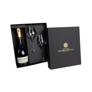 Gauthier-Christophe Grand Cru Vintage 2015 75CL met glazen in giftbox