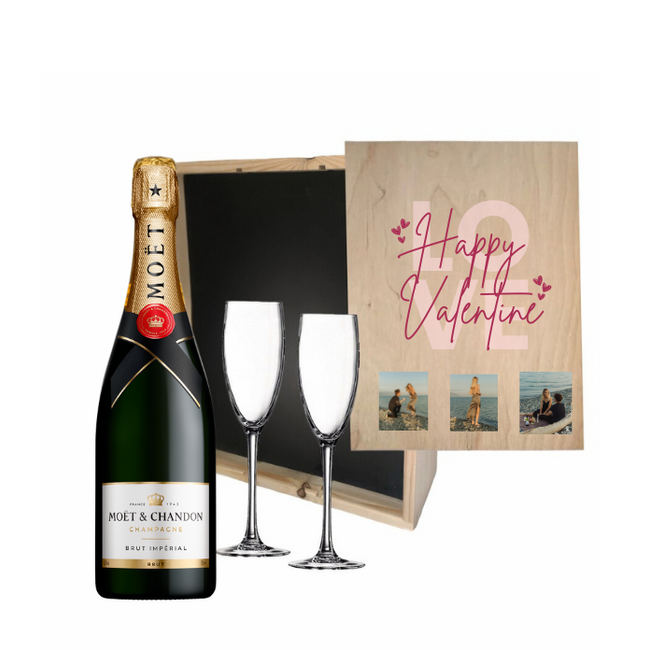 Champagnecadeau – Vier de liefde met Valentijn