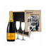 Champagne Felicitatie Cadeau in Luxe Houten Kist