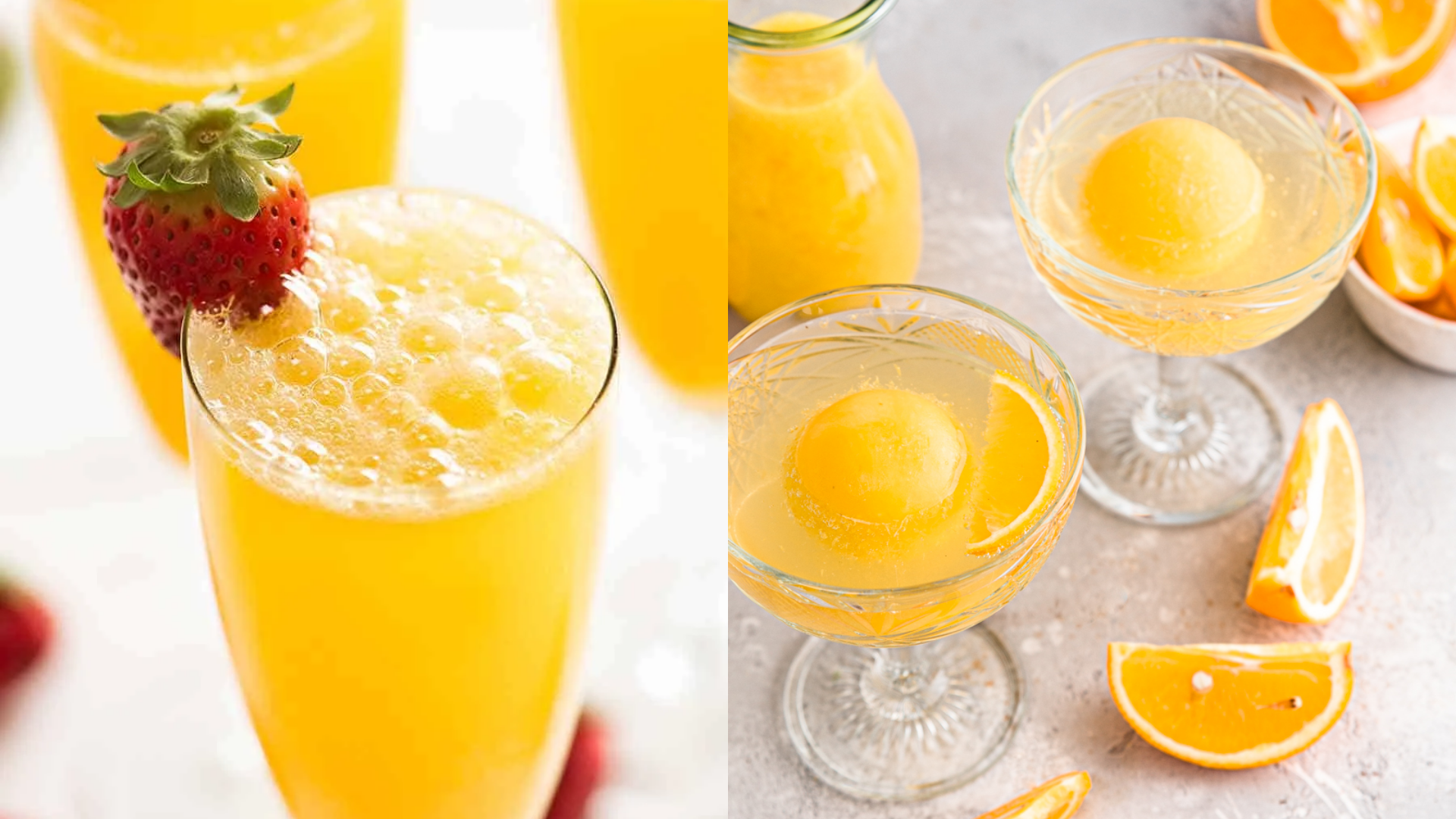 Recept: Een mimosa cocktail maken 