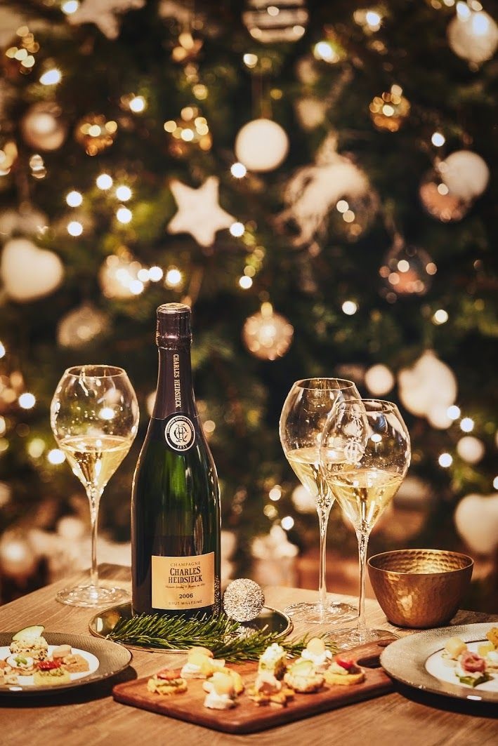 Champagne in kerstpakket of als kerstgeschenk kopen