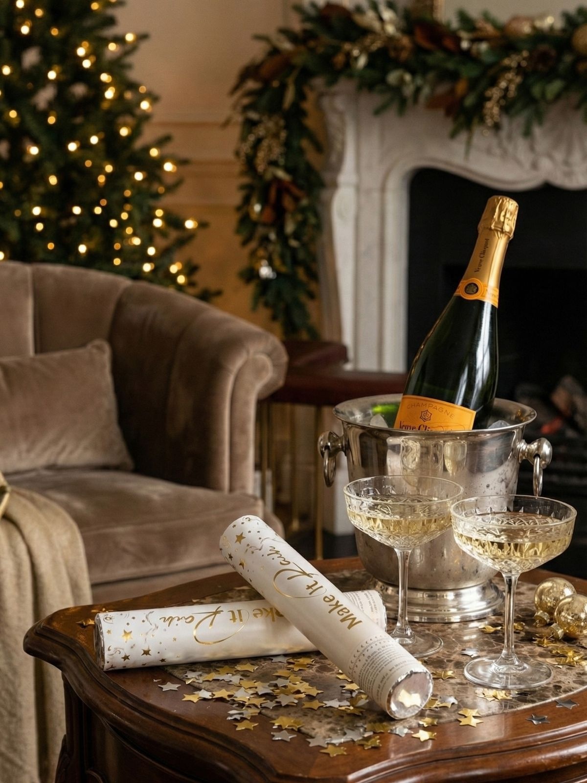 Nog geen kerstgeschenk voor je personeel of klant gevonden? Een mooie fles champagne om het jaar uit te knallen doet het zeker goed!