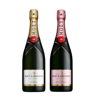 Moët & Chandon Combi Set – Brut & Rosé Champagne