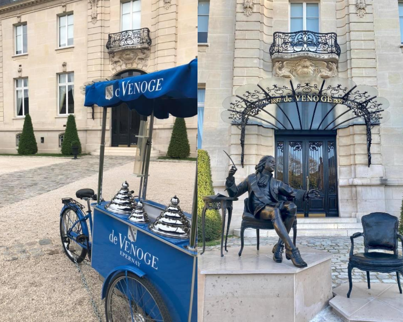 Leer meer over het champagnehuis De Venoge