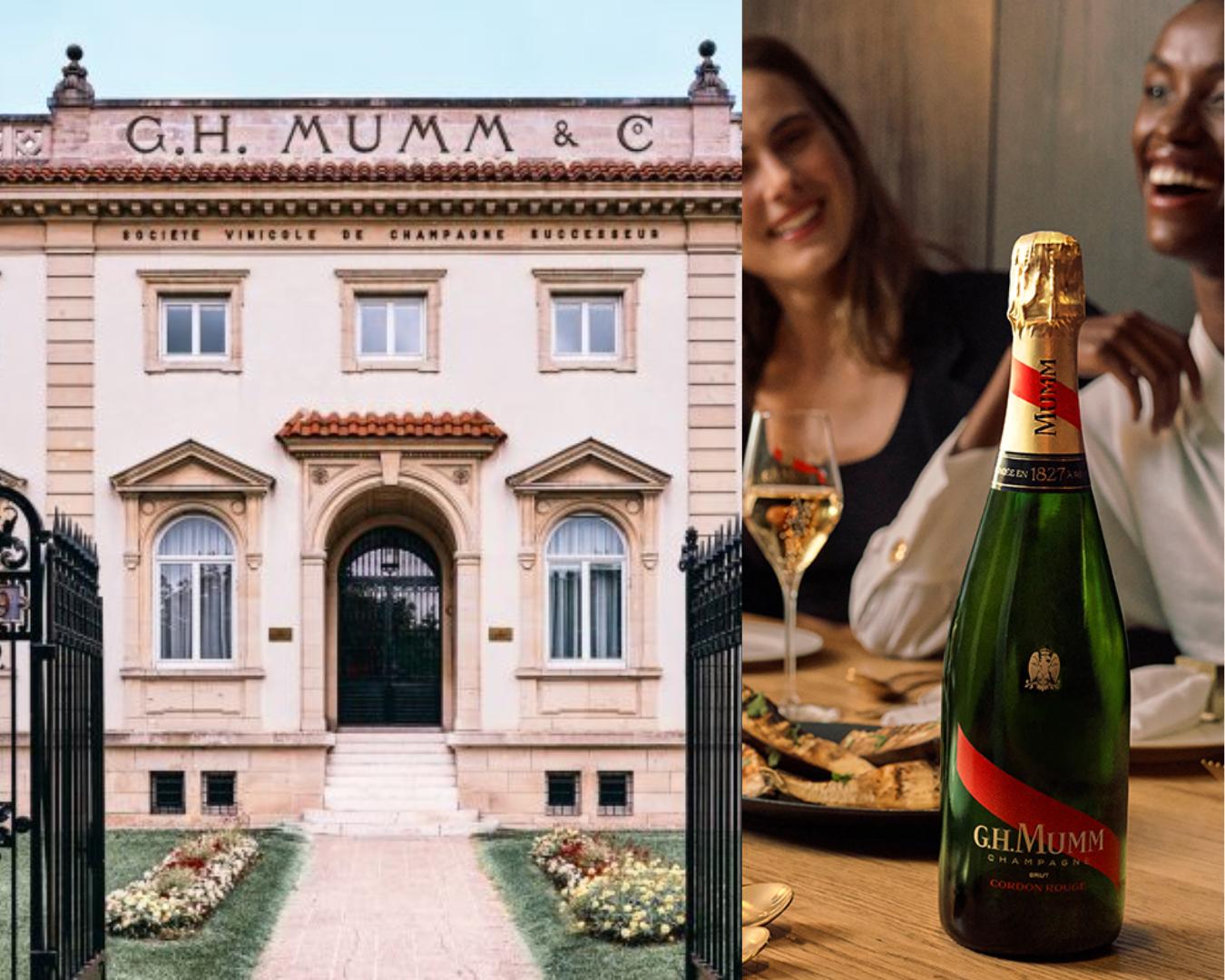Leer meer over het champagnehuis G.H Mumm