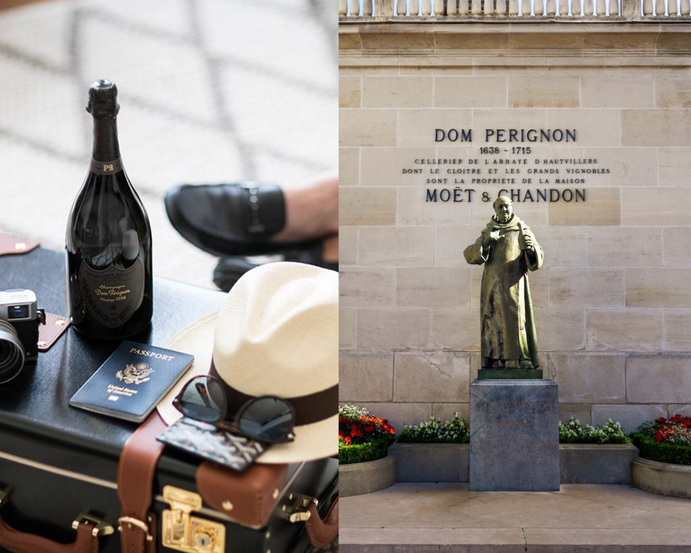 Dom Perignon, een excellent champagnemerk van champagnehuis Moët & Chandon