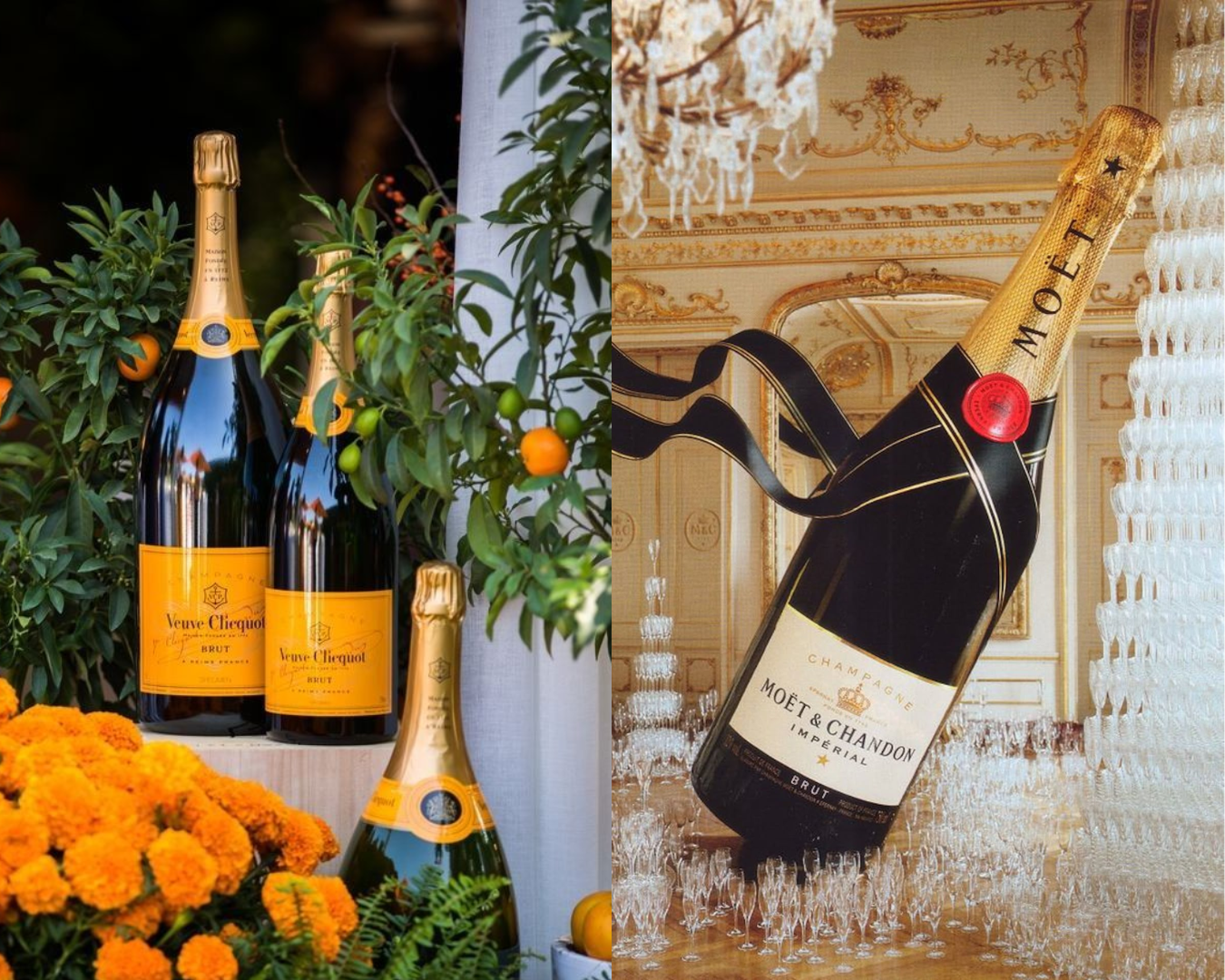 Een grote fles champagne kopen; de 4 beste keuzes!