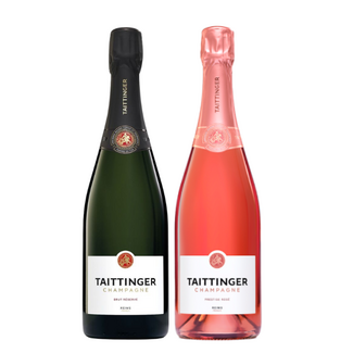 Taittinger Combi Set – Brut & Rosé Champagne