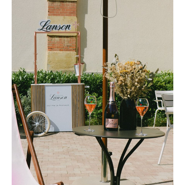 Lanson Le Rosé in giftbox 75cl