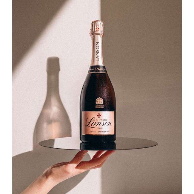 Lanson Le Rosé in giftbox 75cl