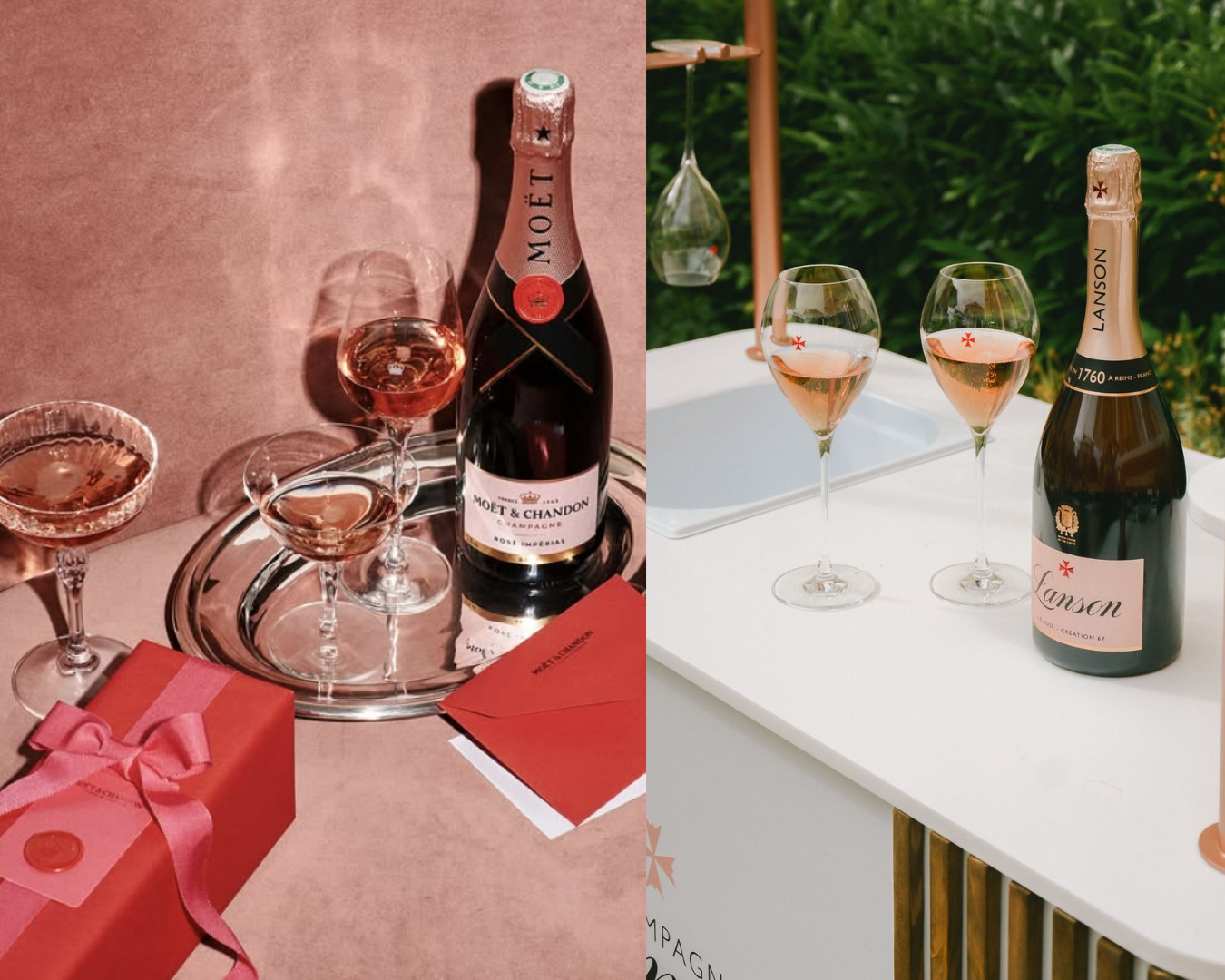 Rosé Champagne drinken in de zomer: onze 4 keuzes