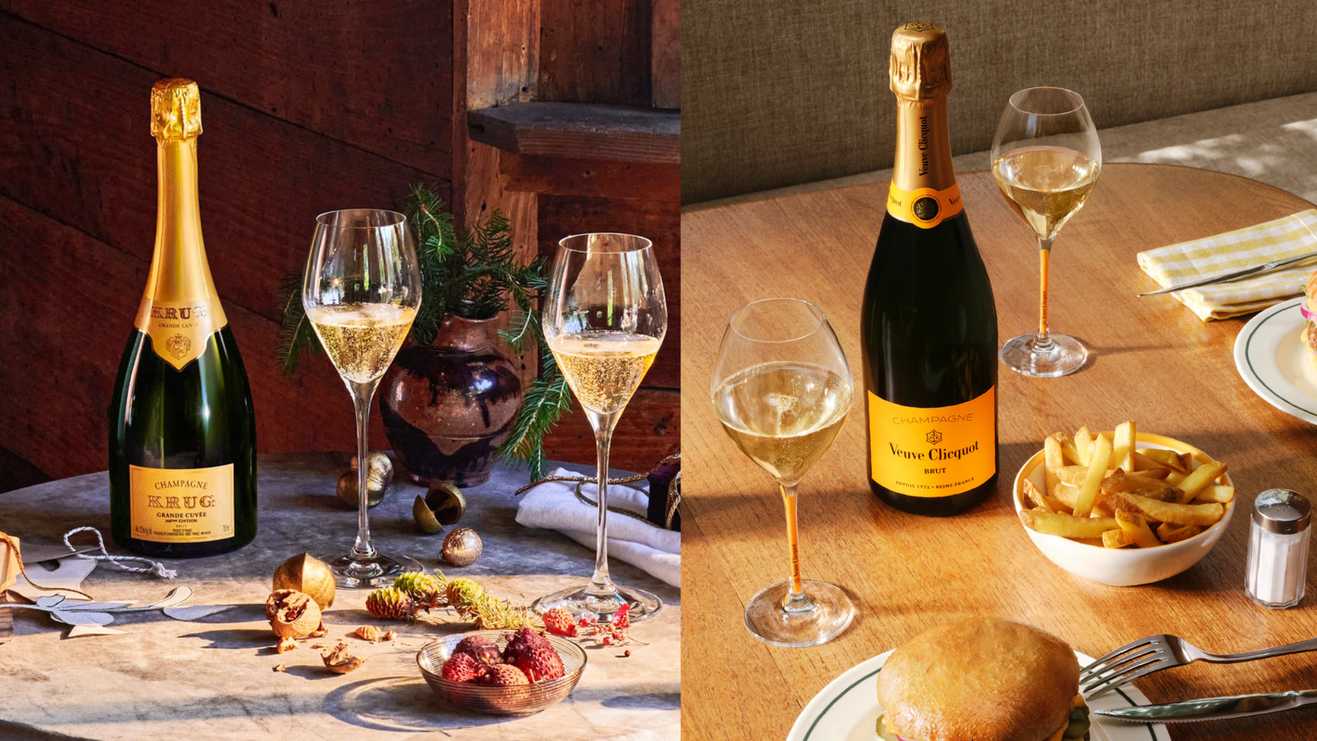 Champagne & eten: champagne combineren met gerechten