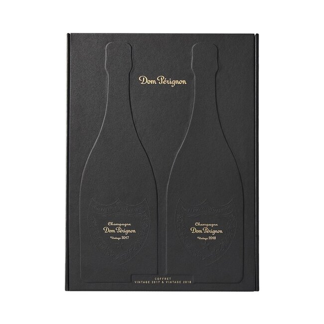Dom Pérignon Brut Duo Vintage in giftbox  2 x 75CL  2017 + 2018