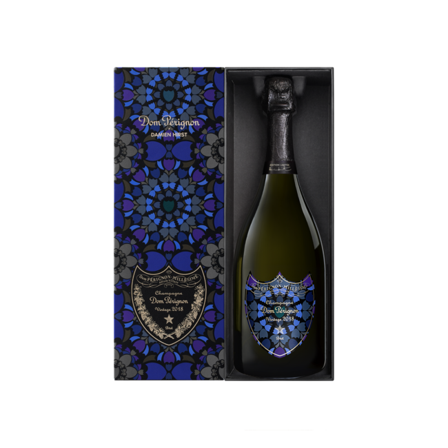 Dom Pérignon Brut 2018 75cl in giftbox EOY limited edition by Damien Hirst