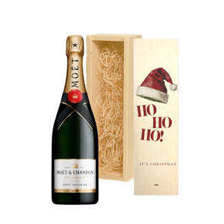 Moët &  Chandon– met standaard Kerstbedrukking