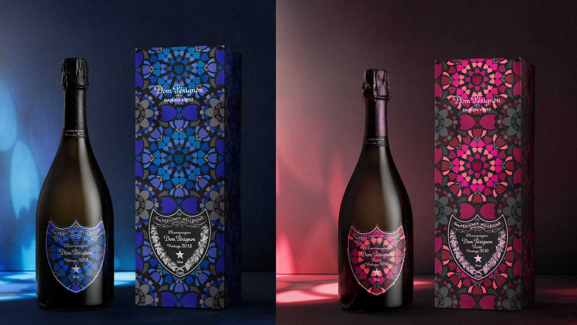 Limited Edition Dom Pérignon x Damien Hirst: waar champagne en kunst samenkomen