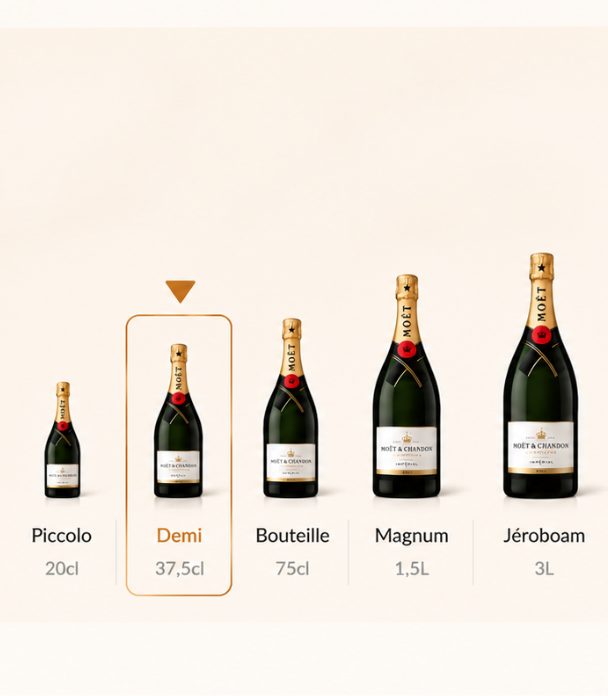 Demi-bouteille Champagne  (37,5CL)