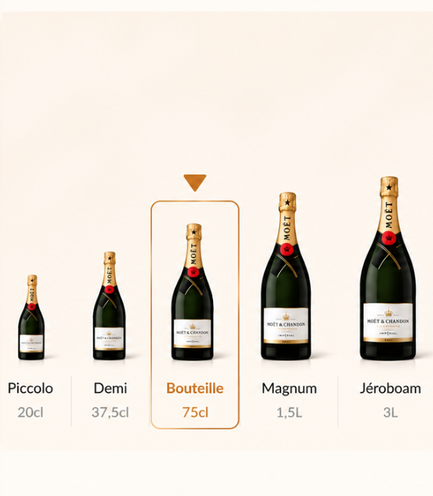 Bouteille Champagne  - 0,75 Liter Champagne