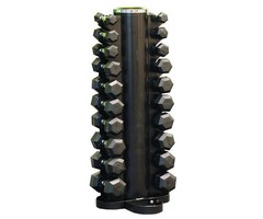 PTessentials Dumbbellset 1 t/m 10 kg inclusief opbergtoren