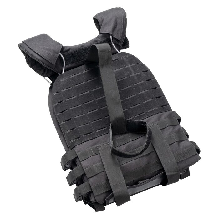 PTessentials Crossfit Tactical Vest - Plate Carrier - incl. 3 sets plates