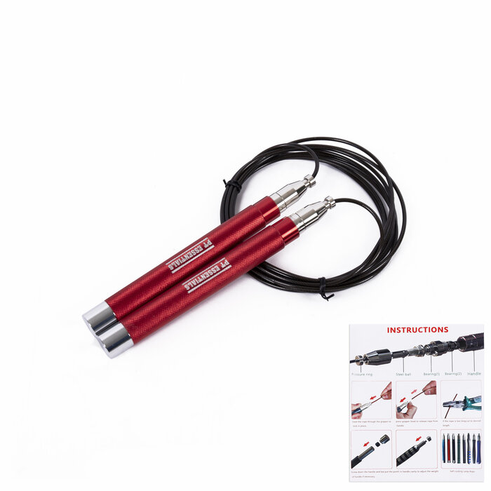 PTessentials  PRO Weighted Speedrope - High Speed Rope  met kogellagers