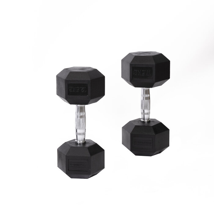 PTessentials PRO Hexa Dumbbells - sets van 2 stuks - 2,5 t/m 40 kg