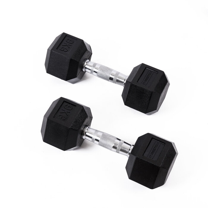 PTessentials PRO Hexa Dumbbells - sets van 2 stuks - 2,5 t/m 40 kg