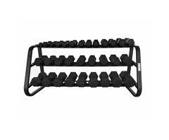 PTessentials DELUXE PRO Hexa Dumbbellset 2,5 t/m 40 kg met storage rack - verwacht november
