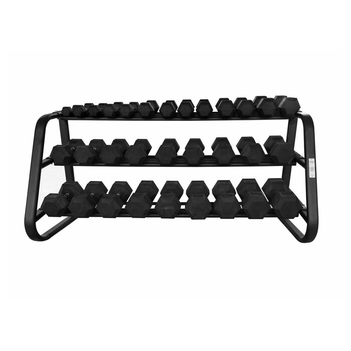 PTessentials DELUXE PRO Hexa Dumbbellset 2,5 t/m 40 kg met storage rack - verwacht oktober