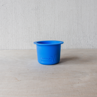 Divider cup | wide mouth | blue