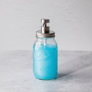 Soap Dispenser | Satin Brushed | Regular Mouth