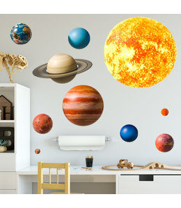 Muursticker planeten