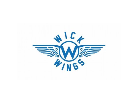 Wick Wings Wick Air Flugzeugbett mit Anti-Rutsch (Grau Druck)