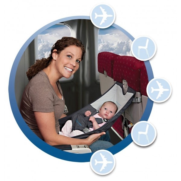 Flyebaby Infant Flugzeug Sitz - Flyebaby Flugzeug Baby Komfort System - Air Travel mit Baby Made Easy