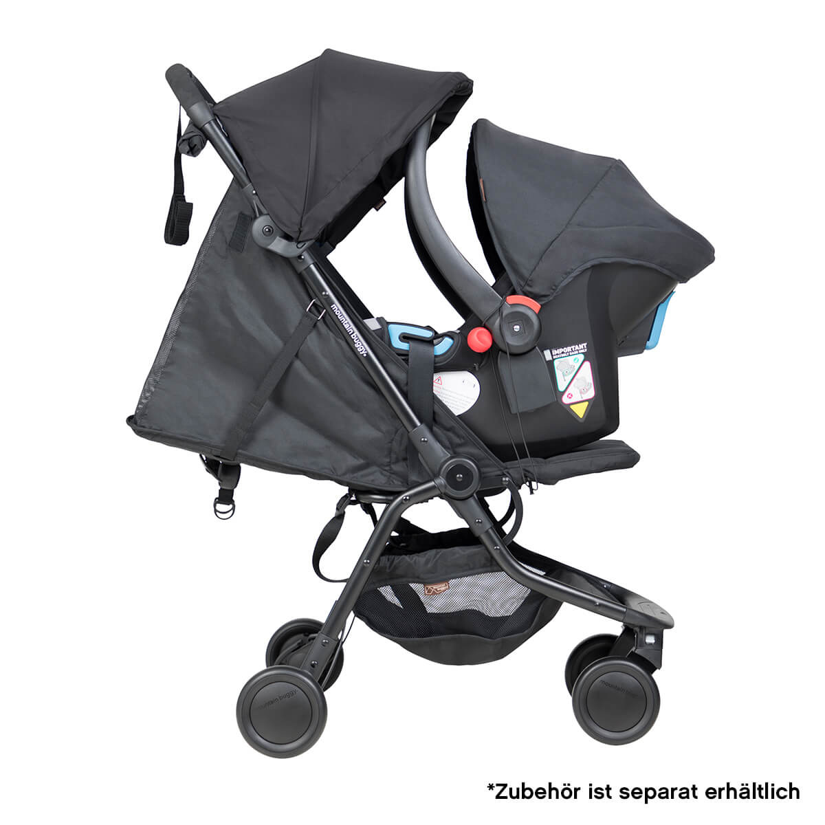 Mountain Buggy Mountain Buggy Nano V3 Black