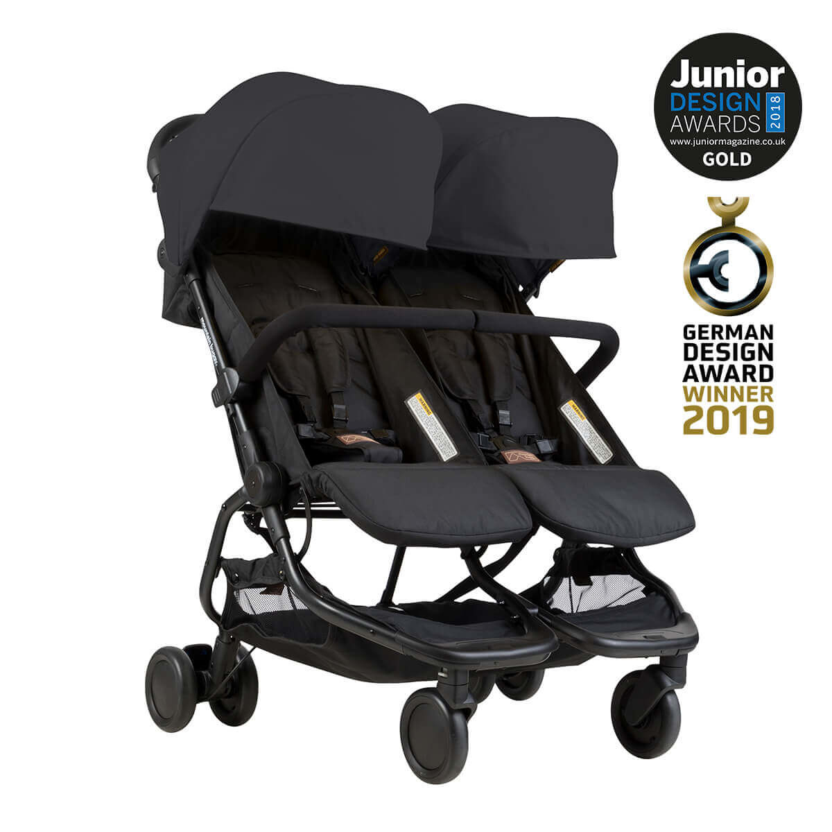 Mountain Buggy Mountainbuggy Nano Duo (Black)