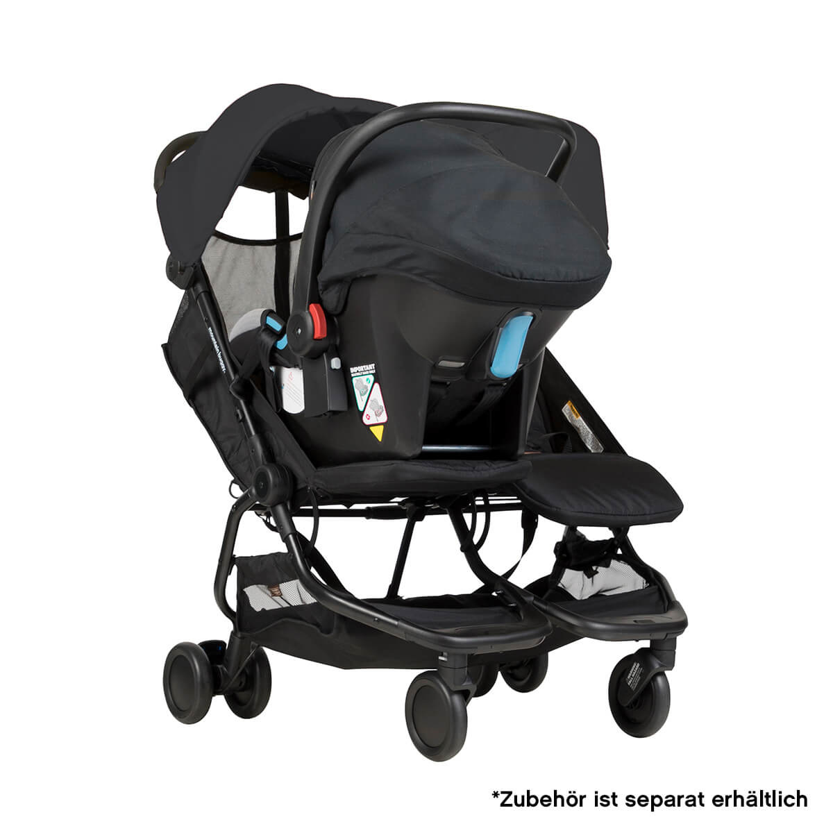 Mountain Buggy Mountainbuggy Nano Duo (Black)